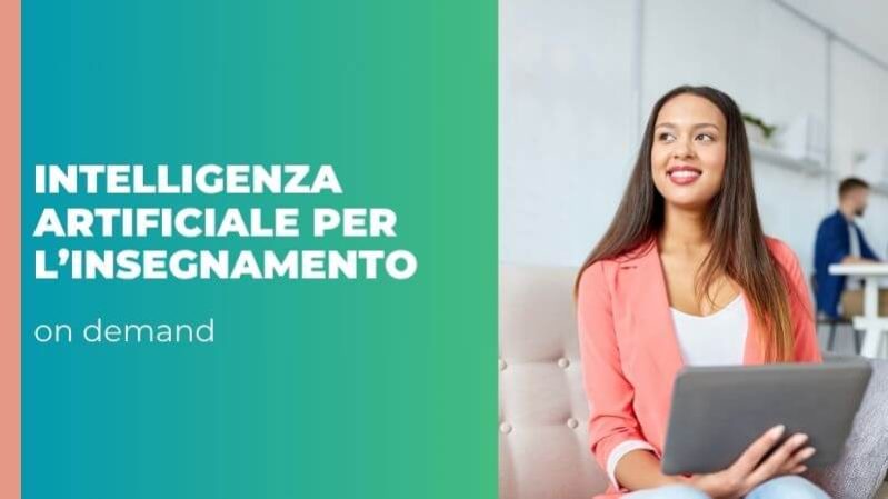 corso online ai per l'insegnamento