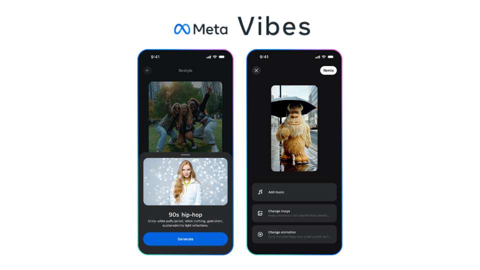 Vibes - il feed Meta dedicato ai video AI