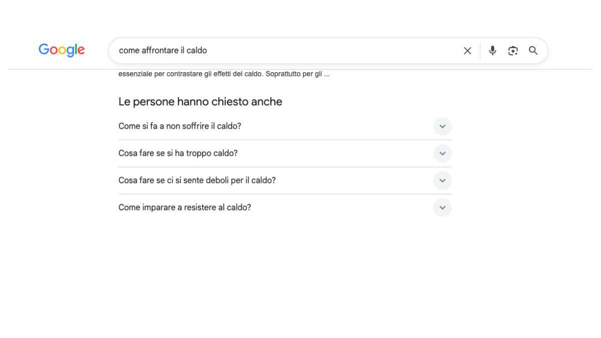 People Also Ask - strategie SEO per sfruttare le domande correlate