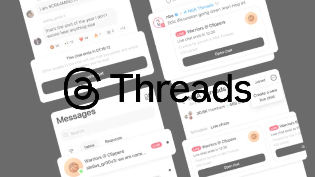 Threads live chat - tutti i vantaggi per la comunicazione sui social
